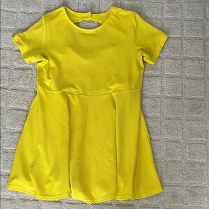 Sunny Yellow Mini Dress